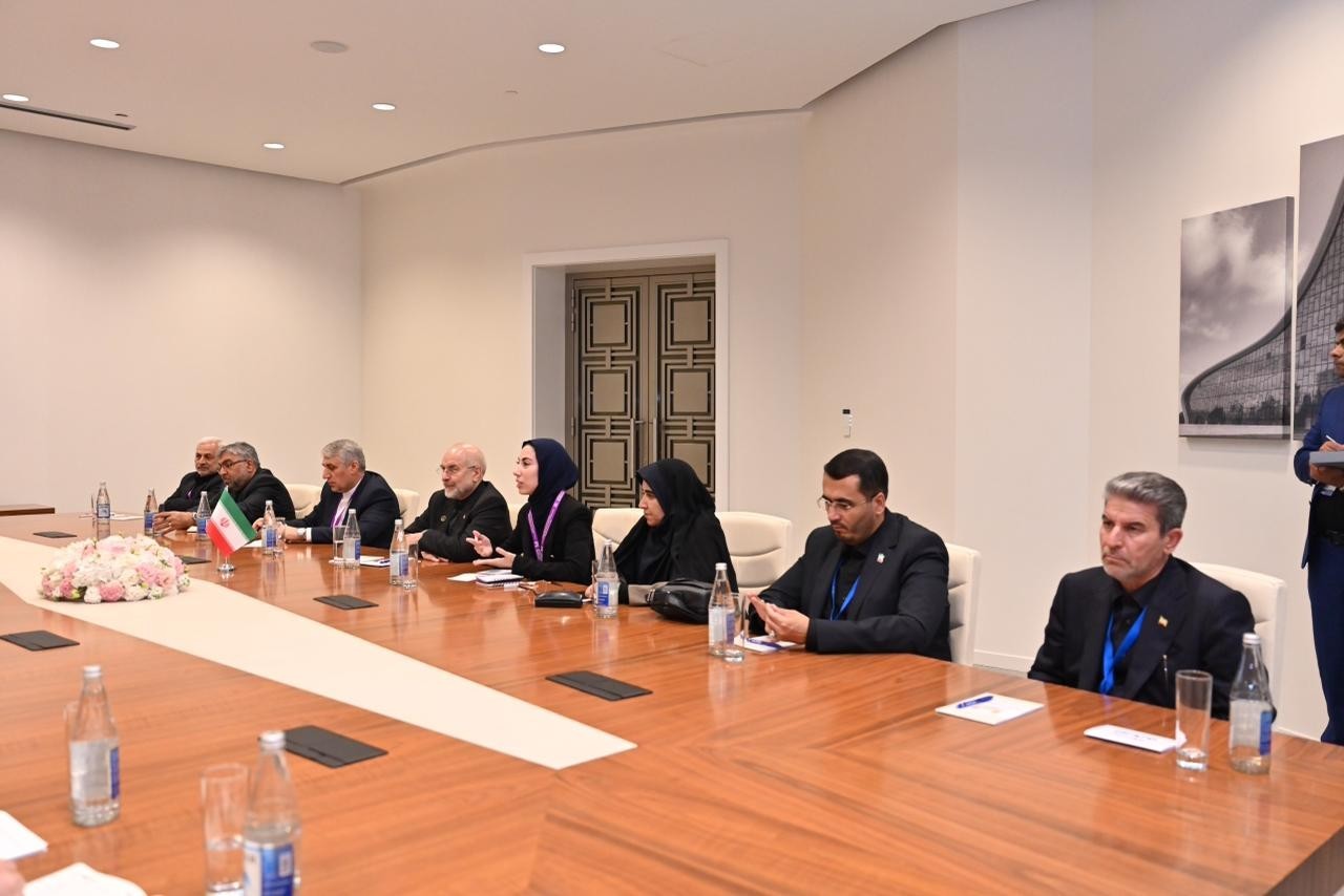Milli Məclisin sədri Qalibafla görüşüb, regiondakı proseslər müzakirə olundu (FOTO)